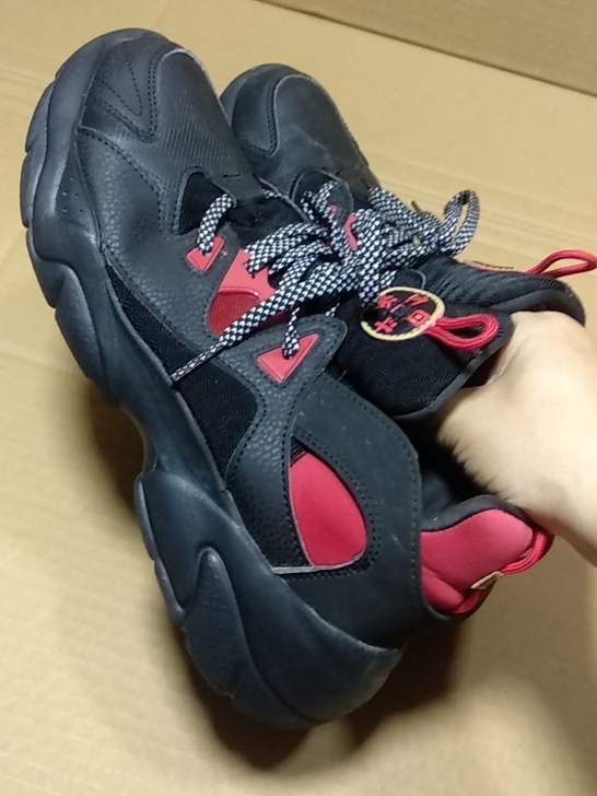 二手男鞋 42.5码李宁篮球鞋运动鞋跑步鞋...