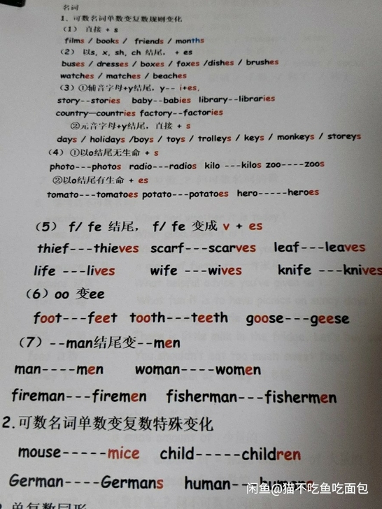 上海市中考初三英语总复习笔记（词性，时态，...