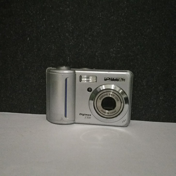三星CCD复古老相机,三星S500卡片机带...
