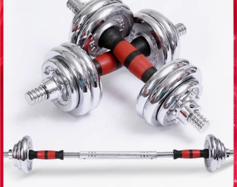 欧圣哑铃男士家用练臂肌15kg20公斤盒装...