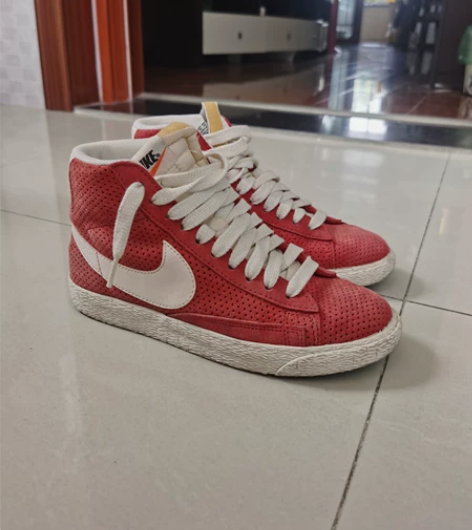 NIKE耐克中高帮女士休闲鞋36码 专柜正...