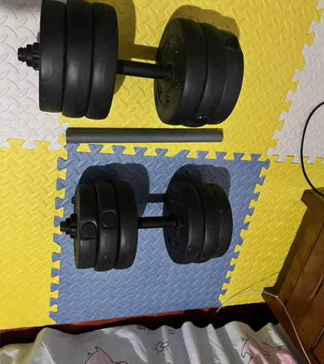 30kg哑铃  便宜出 不发外地  基本全...