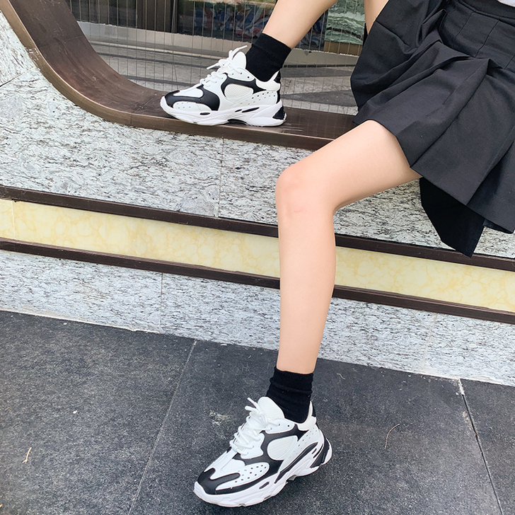 清仓特价鞋68包邮老爹鞋小码帆布鞋内增马丁靴