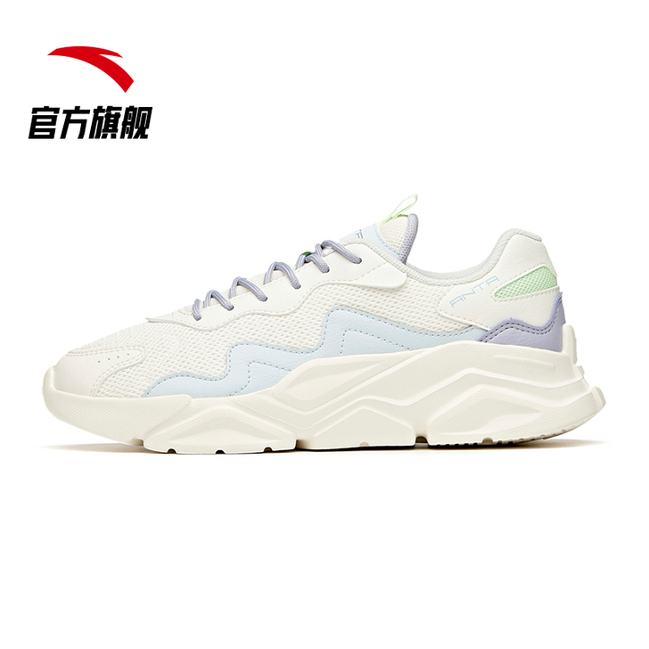 【风尚价】安踏女鞋休闲鞋官网旗舰2021夏...