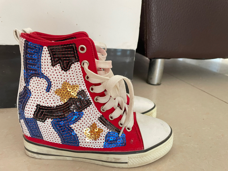 包邮只出 小码35码帆布鞋