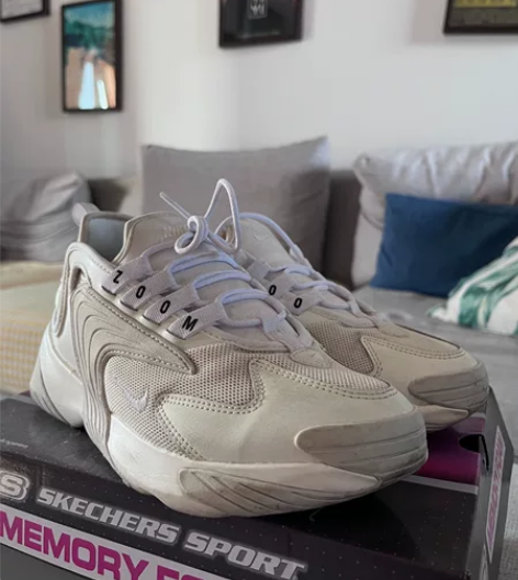 nike zoom 2k 37.5，买小了...