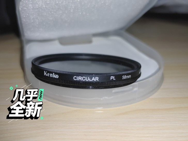 kenko肯高58mm PL偏光偏振镜片，...