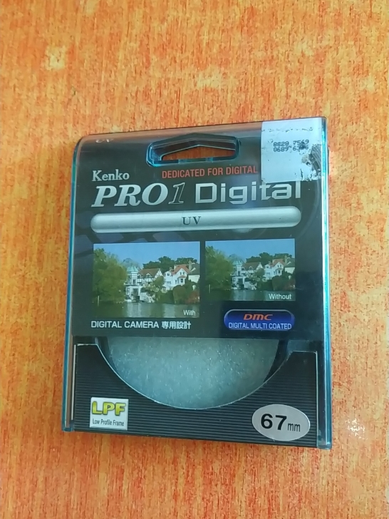 肯高67mmPRO1D UV镜 没有划痕,...