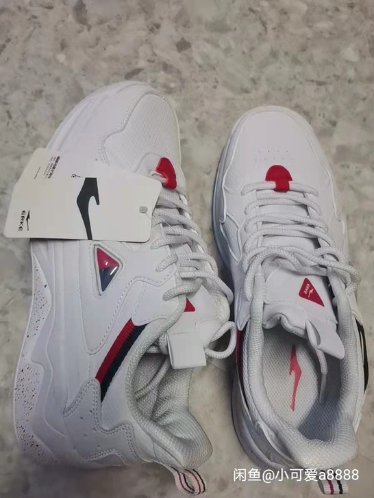 全新鸿星尔克女鞋，38码，鞋子太多了买来没...