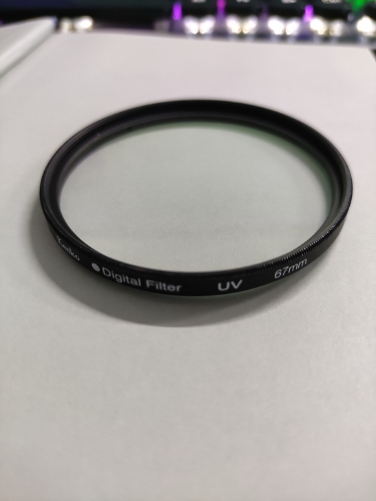 肯高 67mm uv镜 镜头滤镜能看到就是...