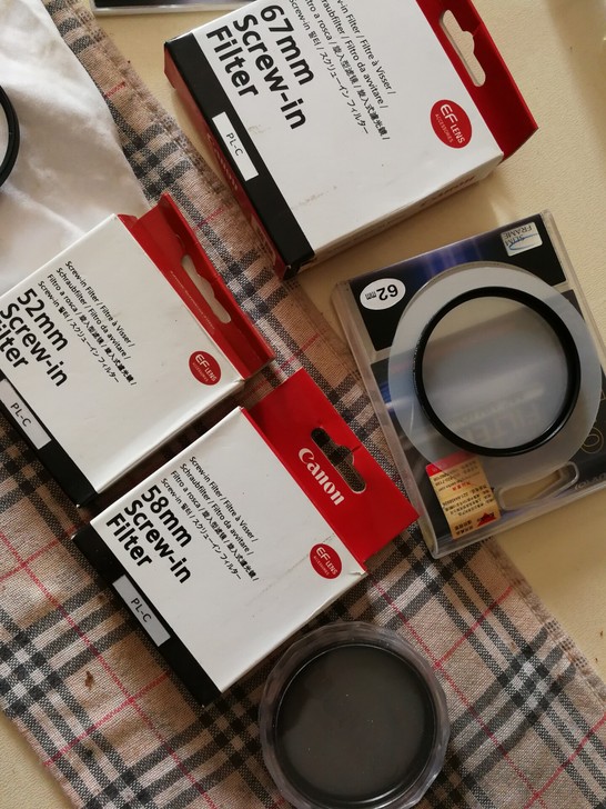 UV镜 PLC偏振镜 全新佳能 肯高 67...