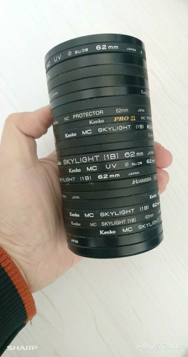 UV镜 滤镜 62mm口径 日本原装