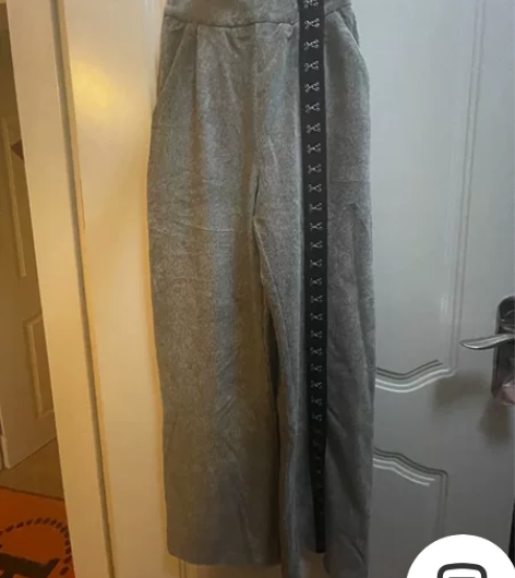 s码 瘦妹妹穿 很舒服的阔腿裤 我也不知道...