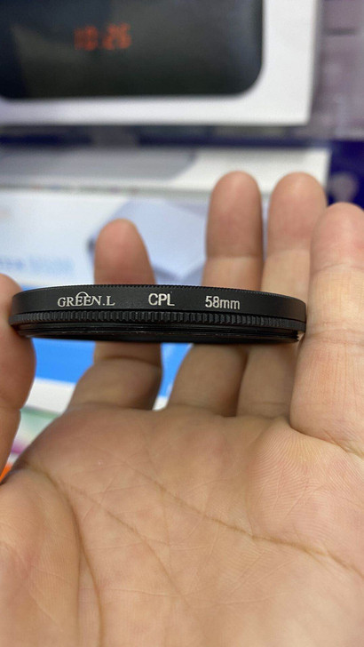 格林偏振镜 58mm 镜片无瑕疵 包邮不刀