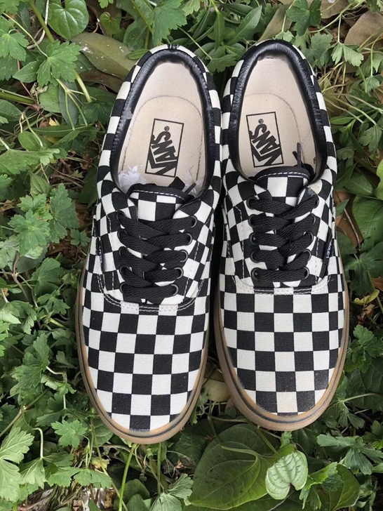 Vans  日版 era 系带生胶棋盘格 ...