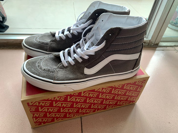 vans sk8-hi 自穿正品 翻毛皮的...