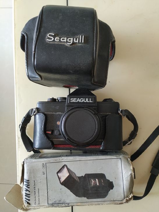 seagull相机DF-2，胶片机，成色如图