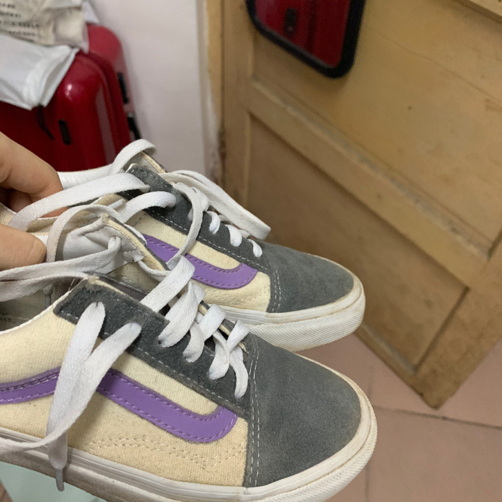 vans橘子汽水 紫色配色