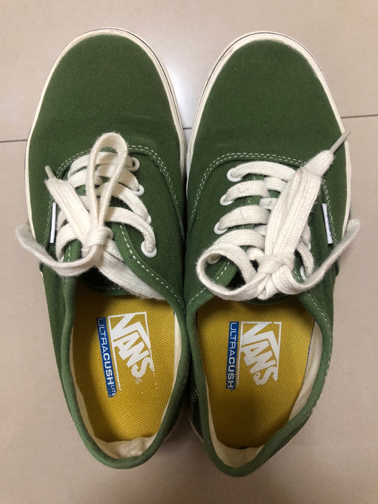 vans小草莓低帮绿色