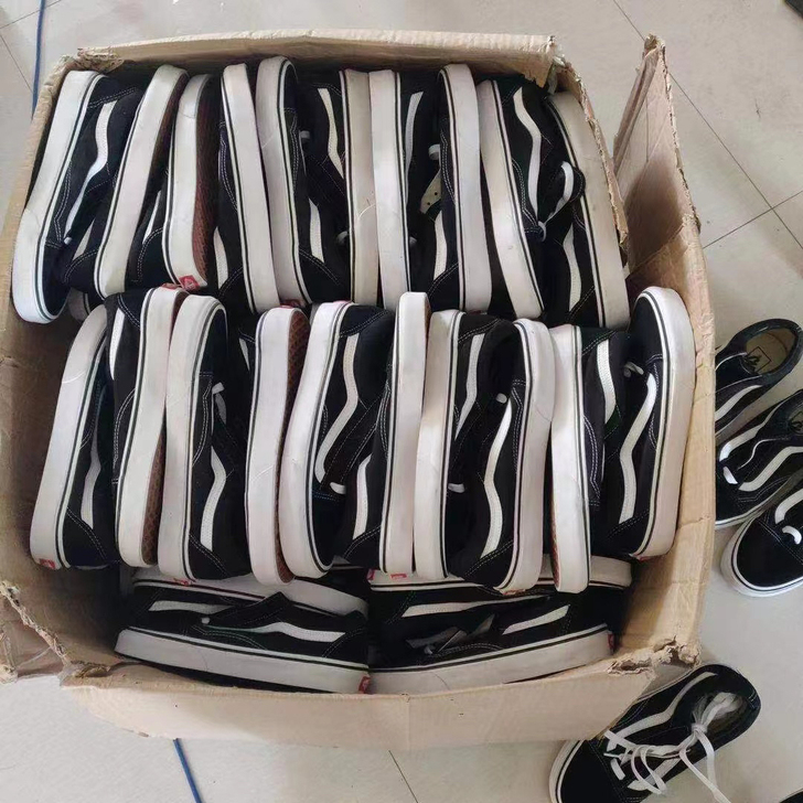 正品微瑕疵vans os清货经典old s...