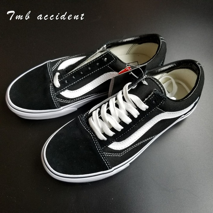 Vans Old Skool OS黑白低帮...
