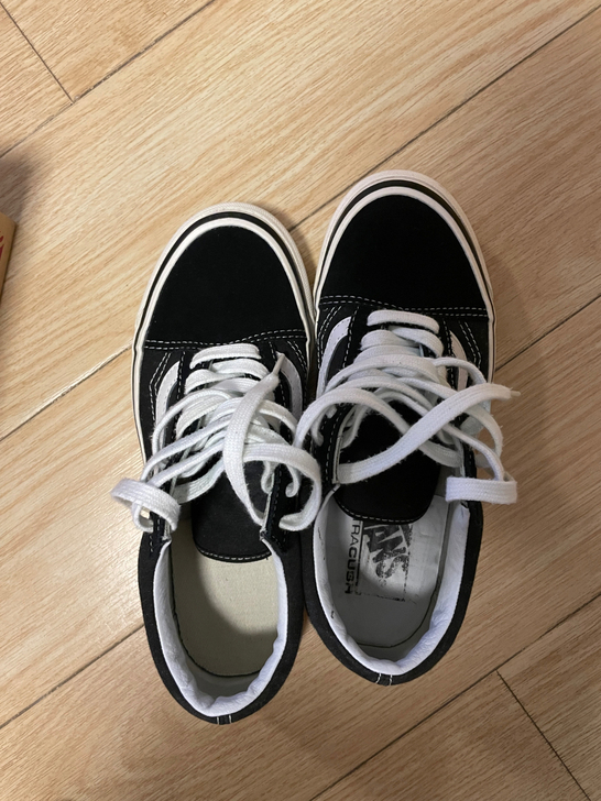 越墙VANS经典黑白安纳海姆OLD SKO...
