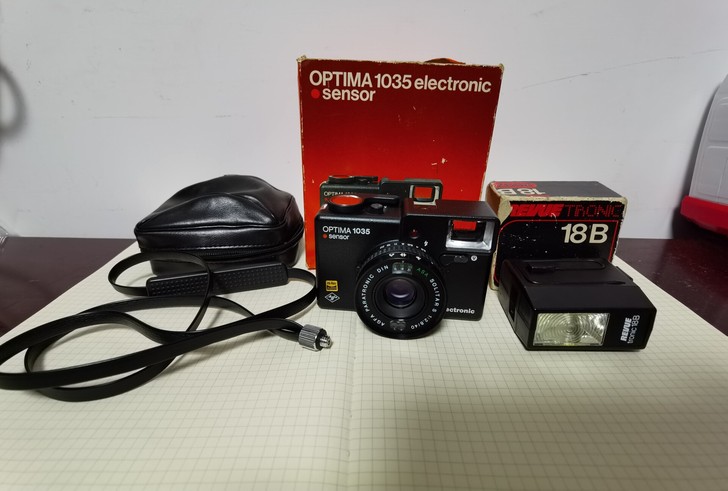 爱克发agfa optima 1035相机...