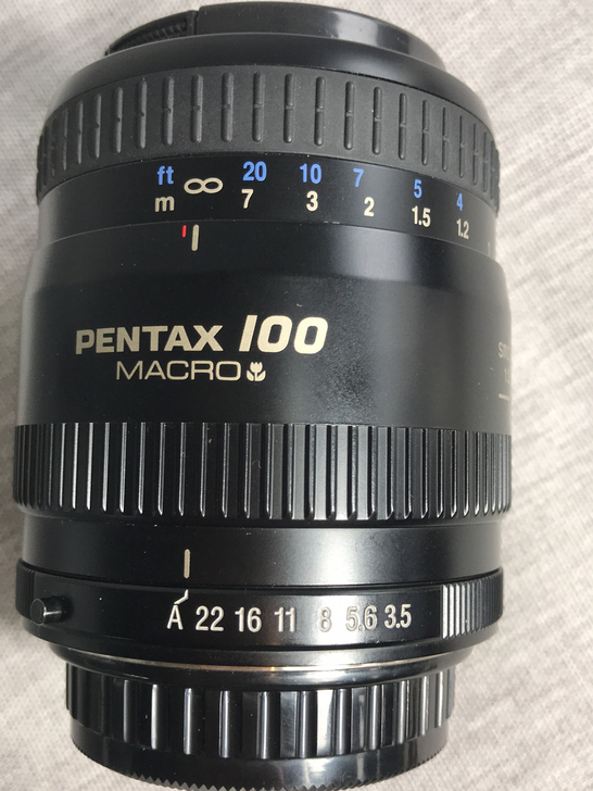宾得FA100 f3.5微距镜头