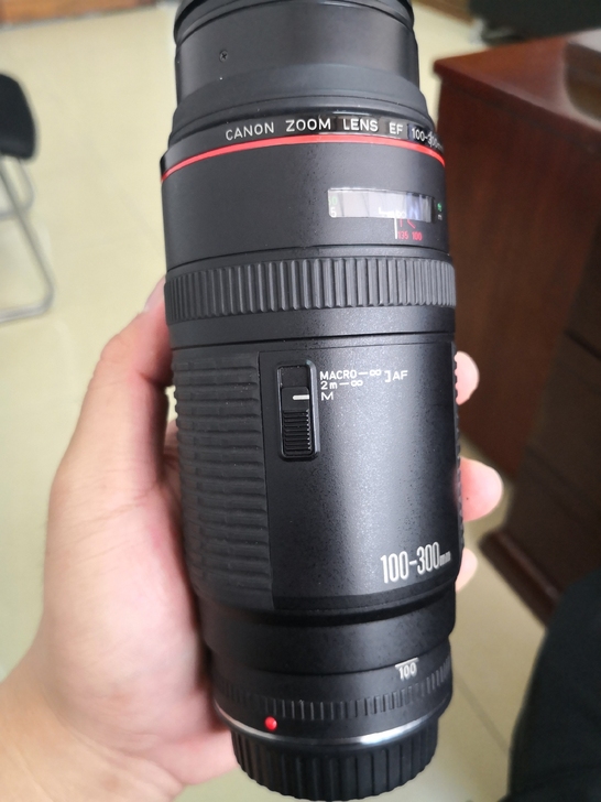 佳能经典老L镜 EF100-300mm  ...