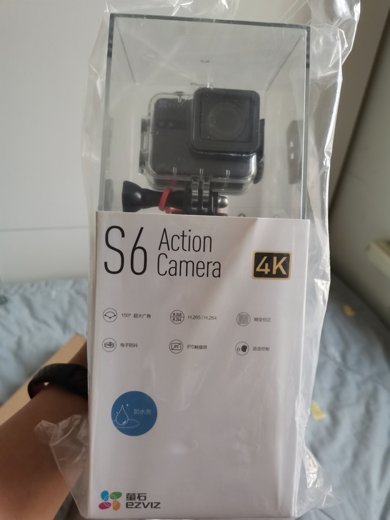 ezviz萤石S6户外小型运动相机，全新未...