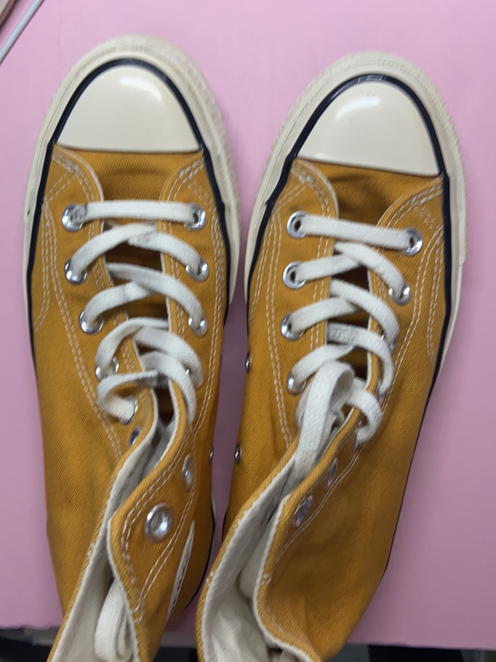 匡威1970s落叶黄 穿过一两次后闲置 新...