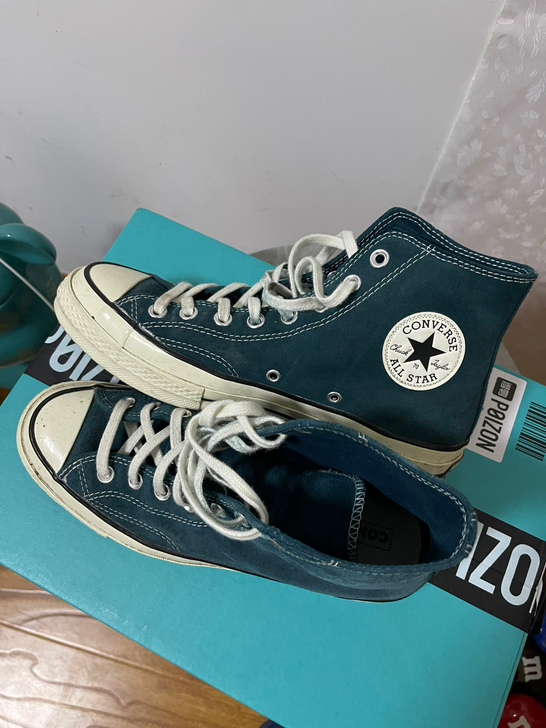 匡威孔雀蓝 41码