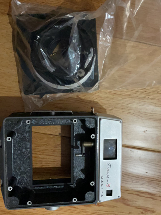 mamiya 新闻机 机身 105 固定镜...