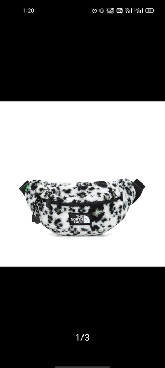 The North Face北面豹纹羊羔绒...