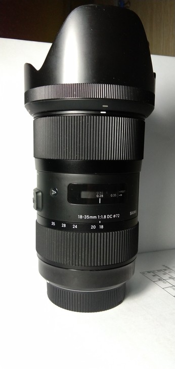 箱说全！！！适马18-35mm F1.8 ...