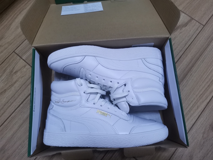 40码 Puma彪马 高帮金标休闲鞋 购于...