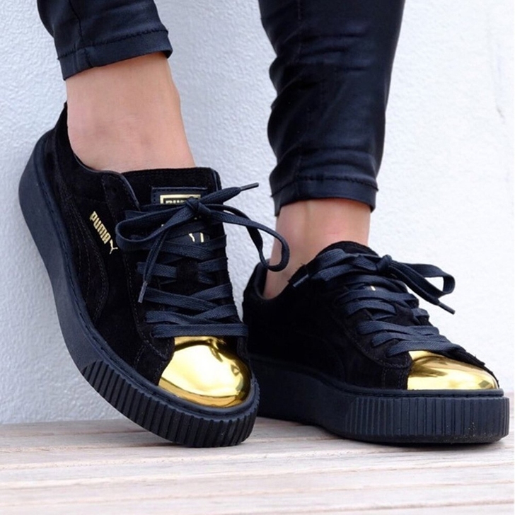 puma彪马厚底松糕鞋运动休闲鞋蕾哈娜同款...