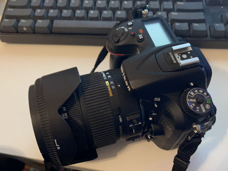 尼康D7200+适马17-50