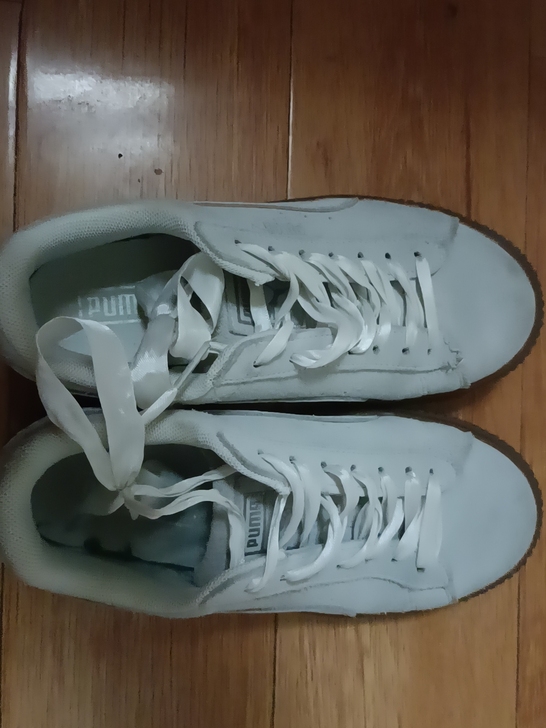 PUMA（彪马）板鞋37！正品！8成新！没...