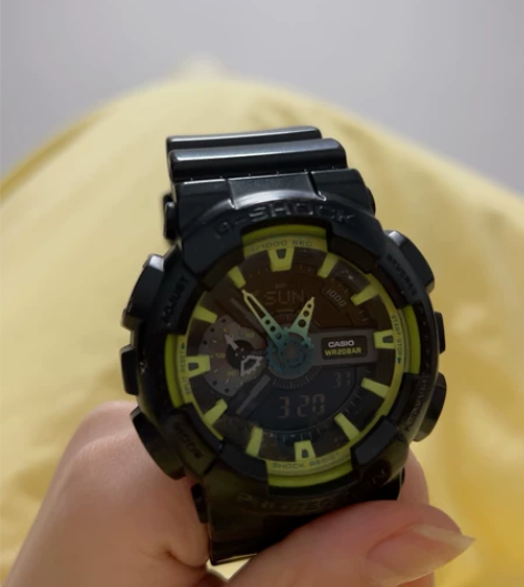 卡西欧GA-110LY-1A绿牙 闲置低价...