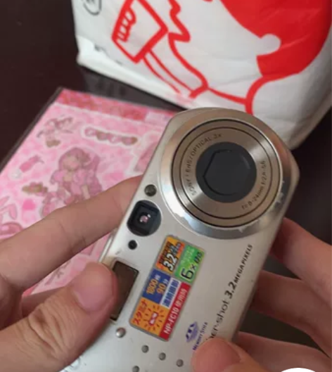 (实价)索尼p5ccd相机卡片相机怀旧相机...