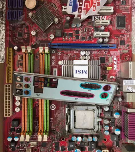 MSI（微星）N1996台式电脑主板加cp...