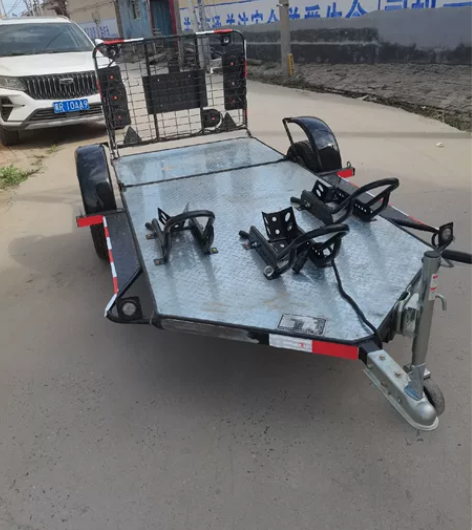 全网最便宜的，可上牌子的拖车，可拖三辆越野...