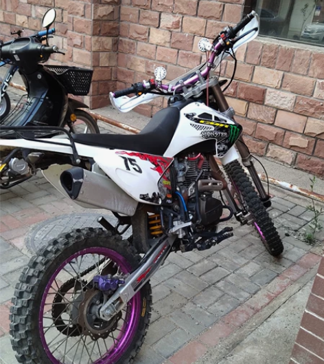 出售越野摩托车一台 宗申250机器杠杠的 ...