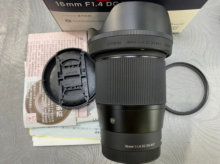 适马16 1.4 16f1.4 16mm ...