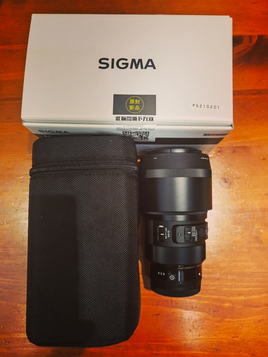 99新适马105微距镜头,索尼口,今年4月...