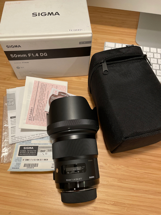 适马50 1.4 dg 尼康口 99新