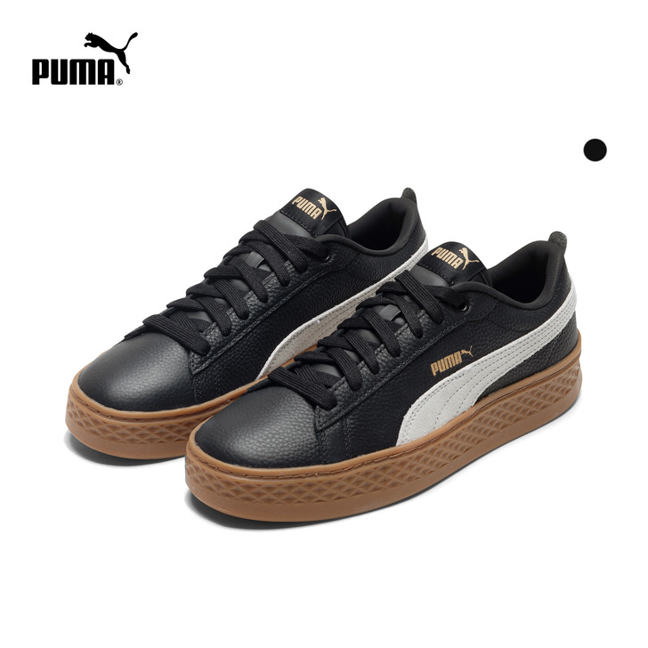 Puma/彪马 板鞋黑白橡胶底官方旗舰店购...
