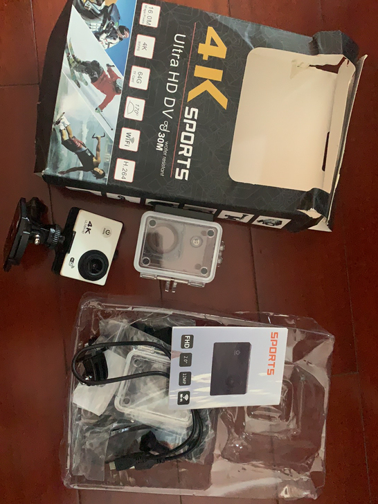 运动相机一套,非偏远包邮出,没有任何问题,...