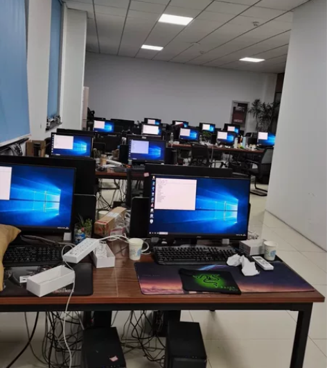 低价办公电脑台式机联想原装电脑 i3i5四...